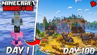 I Survived 100 Days on Single Shulker Ocean Only World in Minecraft Hardcore (Hindi)