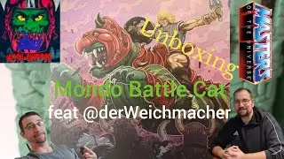 Masters of the Universe Unboxing/ Mondo Battle Cat