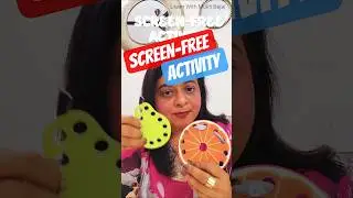 Screen-free Activity for Your Child 🤗#activitiesforkids #preschoolactivities #educationalactivities
