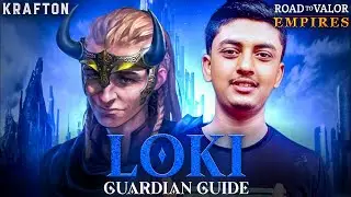 How to use Loki   Road to valor empires  Best deck with Loki  @kraftonindiaesports