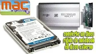 Convertir disco rigido de notebook en externo USB