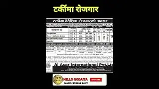 turkey working Visa for Nepalese | turkey job vacancy for Nepali |
