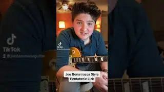 Pt. 3 Joe Bonamassa Style Lick!!!