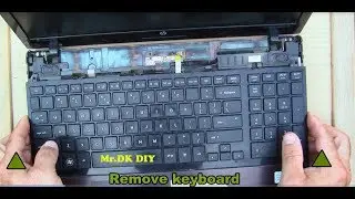 How to Disassembly and thermal compound paste replacement to Laptop /HP ProBook 4520s DIY 2018