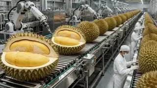 Inside a Modern Durian Processing Plant: Automated Line from Harvest to Frozen Durian