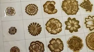 Letest Flower Mehndi Design