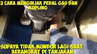 Tutorial|Cara Mengangkat Kopling Dan menginjak Gas,, Ketika Macet Di Tanjakan!!