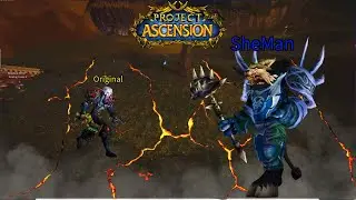 Project Ascension (Bronzebeard) - PvP Rogue Vs Shaman