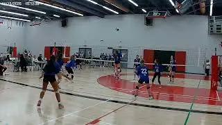 Northern Chill Blue Squall vs Barrie Elites Icicles 2nd set