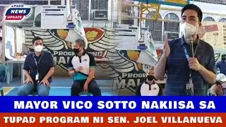 MAYOR VICO SOTTO NAKIISA SA TUPAD PROGRAM NI SEN. JOEL VILLANUEVA