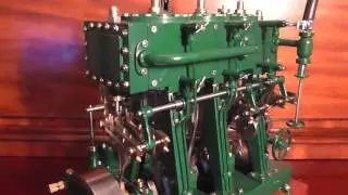 Bolton Triple Expansion Steam Scale Model Marine Engine