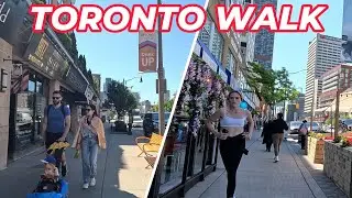 Toronto Midtown Walk: Lawrence Station, Alexander Muir Garden to Yonge-Eglinton Centre