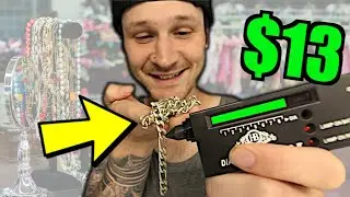 How To Find REAL Diamond Jewelry At the THRIFT STORE!! CHEAP!!