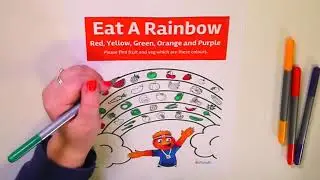 Eat A Rainbow | FUNDA Greatness Activity For Kids