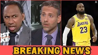 First Take:Stephen A. Smith Says LeBron James’ $50M Contract Is a PROBLEM for the Los Angeles Lakers