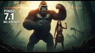 Life 6.2 Million Years Ago | King Kong and Beauty Survived In Jungle 🌳 