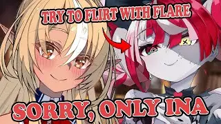 Ollie tries to flirt with Flare but gets instantly rejected
