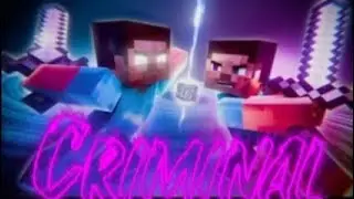 Criminal feat. Herobrine vs Steve #minecraft #viral