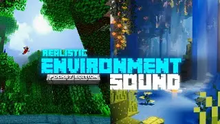 Minecraft PE 1.21 Realistic Environment Sound | 100% Real  #Minecraft #MCPE #minecraftsurvival