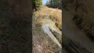 2015 Honda Foreman 500 on 30&rdquo; tires goes through a nasty mud hole