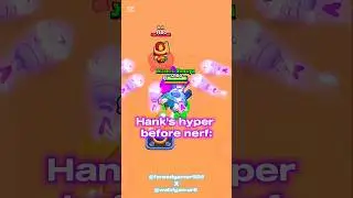 hank's hyper got a nerf😧 @fareededits375 @walidgamer8 #brawlstars