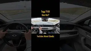 Togg T10X | Son Hızda Nasıl Hissettiriyor? | Video Kanalda #togg#t10x#toggt10x#suv#elektrikliaraba
