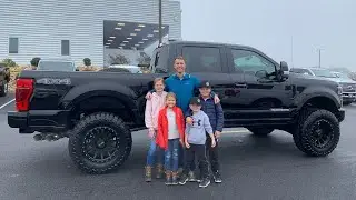 Ford F250 Lariat Sport Covert Edition Leveled on 37s & Method Wheels 2020 Akins