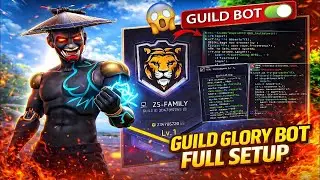 HOW TO MAKE GUILD GLORY BOT 🤖|FREE FIRE GUILD GLORY BOT 😱👿 