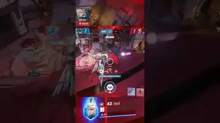 You Will NOT Be Taking My 0 Deaths! 😎 #shorts #overwatch #mercy #overwatch2