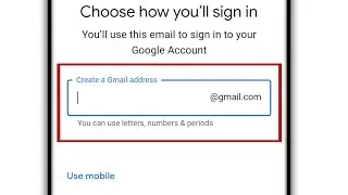 create a gmail address kaise banaye