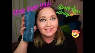 Recent ShopHush haul try on - Retro Love palette w/ coincidental St. Patty's day look!