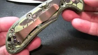 Custom PIMPED Spyderco and Emerson KNIFE SALE VIDEO