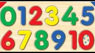 Best learn numbers 123 with 3d colour and puzzle 🧩 number nams 1234 with colours and puzzle
