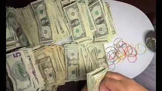 Sorting money fast (real money) ASMR