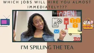 6  jobs that are always hiring | Weekly pay and entry level friendly