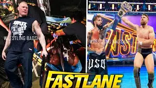 WWE Fastlane 2021 Highlights | Brock RETURNS at Fastlane & ATTACKS* Bobby?! Jey Helps Bryan to WIN?!