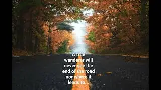 Dolivealittle #motivation - Be a wanderer