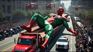 Chained Giant marvel characters: Marvel Characters in Multi-Color