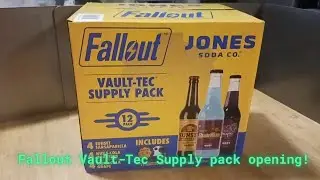 Opening the Fallout Vault Tec Supply Pack!  A rare $20 find of Fallout merchandise from Costco!