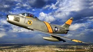American F-86 Sabre | Redefining Air Combat for an Unknown Glory | Military