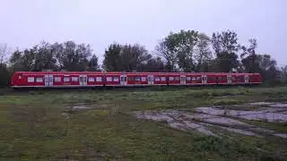 Quietschie BR 425 von DB Regio im Dreil&auml;ndereck Luxembourg Frankreich Deutschland bei Perl Schengen