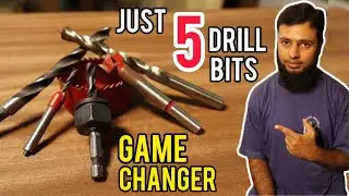 Just 5 Amazing Drill bits ||  Woodworking Projects