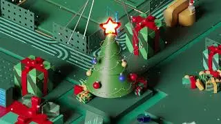 3D Animation: Merry & Bright Christmas (The Studio Bridge)
