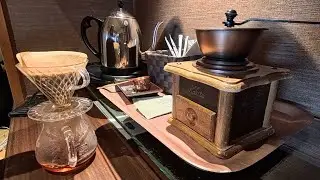 How to Use a Kalita Coffee Grinder (ASMR Version)