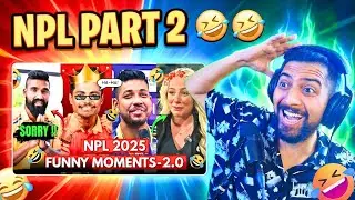 NPL 2025 FUNNY MOMENTS PART 2: REACTION🤣🤣 🏏 @parbatbasnet457 #npl #viral #reactionvideo