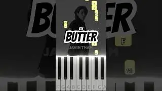 BTS - Butter (Piano Tutorial) #shorts #BTS #방탄소년단 #Butter #pianotutorial