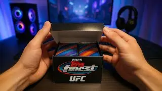 CHAMA GRAIL | 2025 Topps Finest UFC Factory Sealed Hobby Box Unboxing