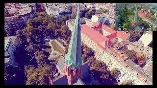 Summer 2025 Sunshine and a Church #fpv #church #berlin #drone #fun #summer #fpvlife #bekind