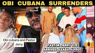 Pastor Jerry Eze Storms Asaba: Obi Cubana Gives His Life to Christ | Cubana Millennium City