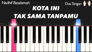 kota ini tak sama tanpamu - Nadhif Basalamah | Tutorial Piano Pemula